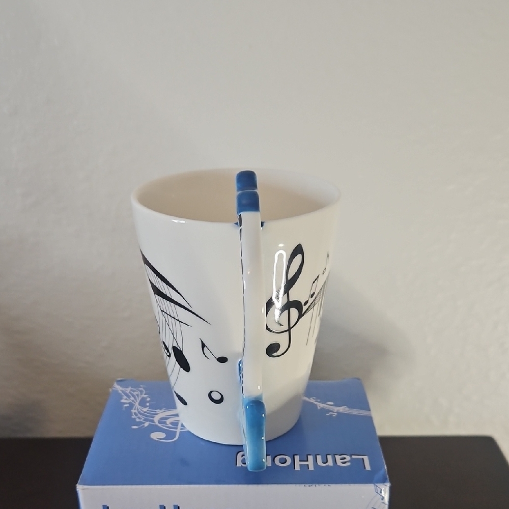 LanHong Music Lover Mug with Saxophone Handle - Picture 8 of 12